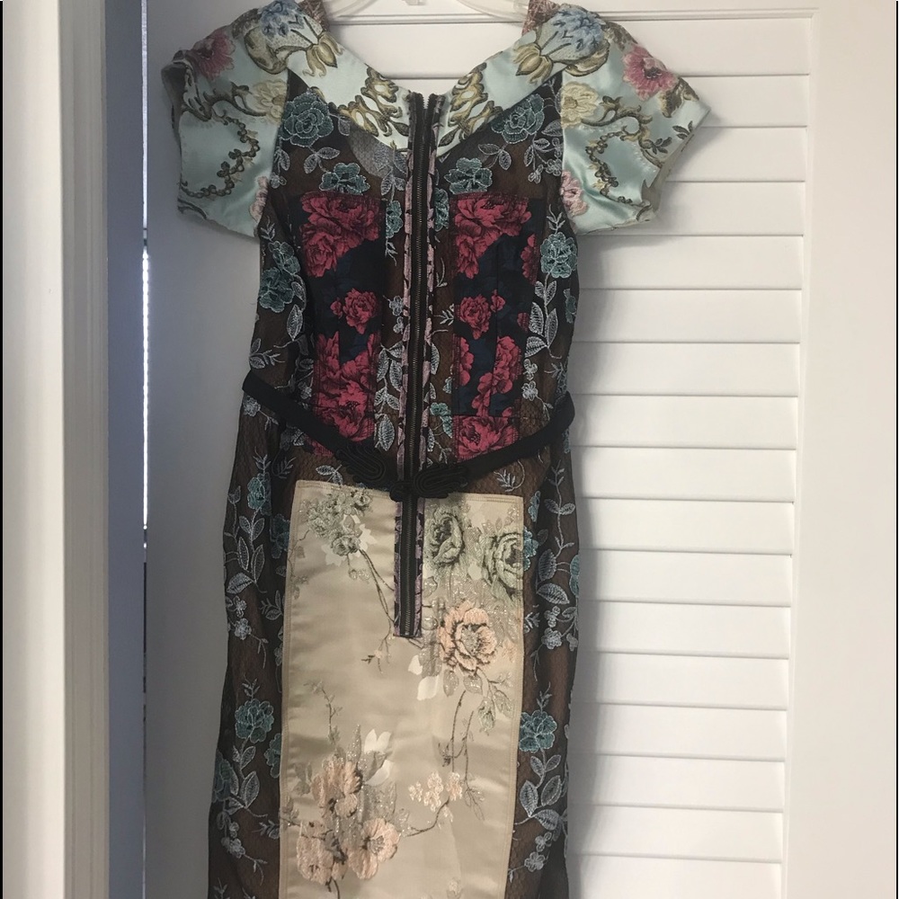Byron Lars Asian inspired dress
